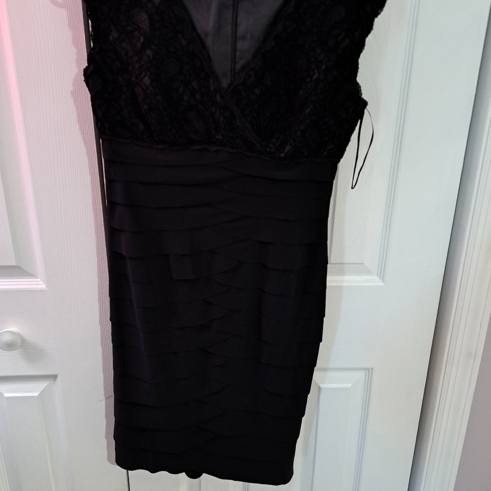 Lace dress black size medium